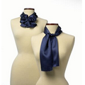 Navy Blue Newport Polyester Scarf - 8"x45"